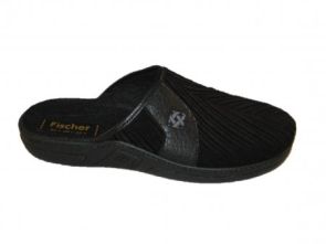 Fischer slipper art 1020 zwart