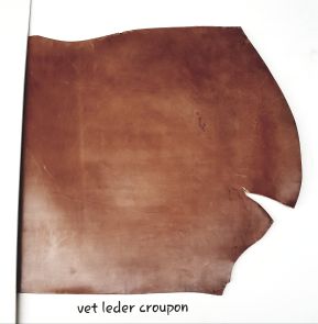 Van Gorp vet leder croupon dames 3.0 - 4.0 mm