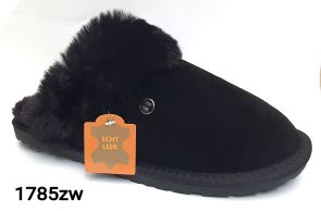 Blenzo damesmuil leder 1785, assortiment (12 paar), zwart mt 36 t/m  42
