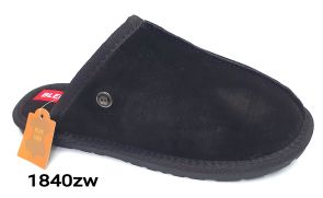 Blenzo herenmuil leder 1840, assortiment (12 paar), zwart mt 41 t/m 46