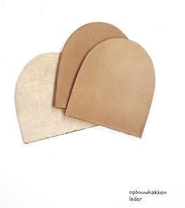 Opbouw hakken leder