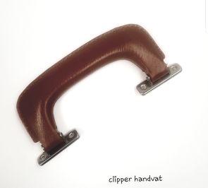 Clipper handvat, verkrijgbaar in zwart en bruin