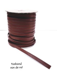 Leder tasriem van de rol 25mm