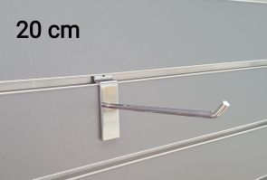 slatwall haken 20cm enkel