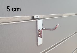 slatwall haken 5 cm enkel