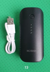 GSM powerbank 4200 mAh + 1 USB zwart