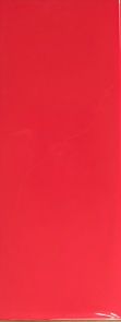 Mirror beschermzool plaatje, 14 x 37 cm, glanzend rood 
