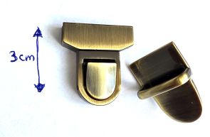 Luxe T.T. slot massief old brush, 30mm