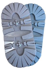 Vibram profiel hak Grizzly 5424, dikte 8.2mm, zwart en moresco