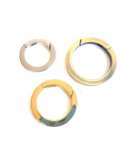 Luxe musketonring plat