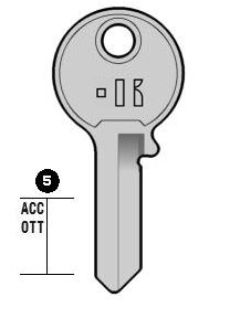 abu17 cilindersleutel (ab17 - 1438 - abu47)