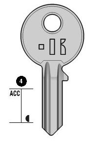 abu18 cilindersleutel (ab18 - 1398kn - abu25d)