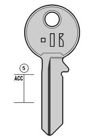 abu3 cilindersleutel (ab14 - abu41)