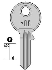 abu32s cilindersleutel (ab52 - 1742 - abu20)