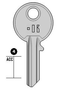 abu6 cilindersleutel (ab2 - 1398k - abu42d)