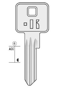 abu96 cilindersleutel (abus e60)