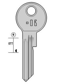 AKS1S CILINDERSLEUTEL (AKR11R - ANK17)