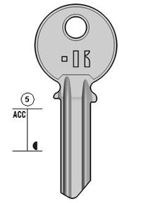 aks4 cilindersleutel (akr4 - 1428 - ank4)