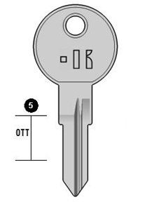 bmb3 cilindersleutel (bmb3 - 1824 - bmb1)