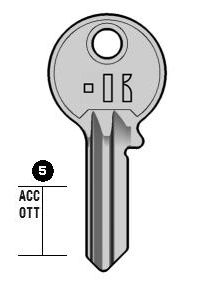 cor80  cilindersleutel  (cb80)