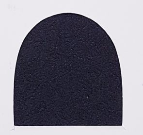 Crepina hard hakjes 6mm, zwart (181)