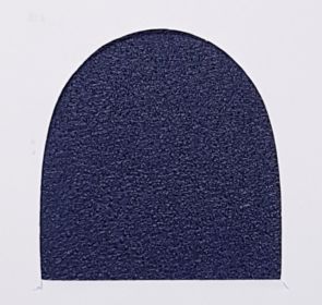 Crepina hard hakjes 6mm, donkerblauw (178)