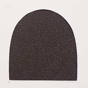Crepina hard hakjes 6mm, donkerbruin (146)