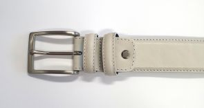 luxe gladde herenriem 35 mm crust