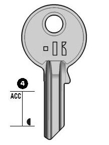 cs18  cilindersleutel  (ce18 - 257nn)