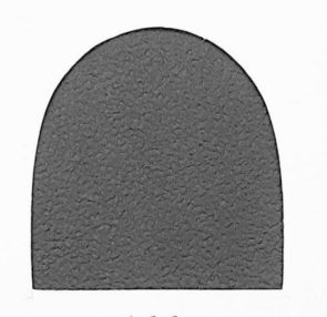 Crepina soft hakjes 6 mm middelgrijs