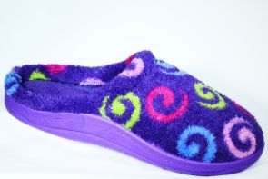 You Go geparfumeerde pantoffel D101 - Paars design
