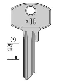 do14s cilindersleutel (dm14 - 585 - dom2d)