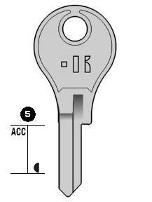 do8s  cilindersleutel  (dm8r - 942 -5lr - dom1i)