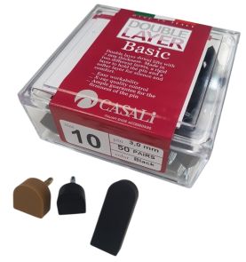 Doublelayer stift hak zwart