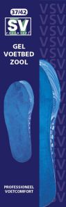 SV gel voetbedzool blauw