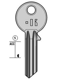 gg2 cilindersleutel (ge1 - 742 - ge1d)