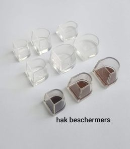 hakbeschermers transparant min afname 5 paar