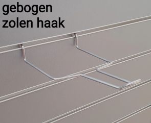 slatwall zolen haken gebogen