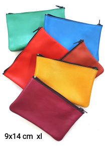 Sleuteletui XL mode kleuren 2019  9x14 cm assortiment van 6 stuks