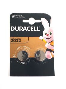 Duracell batterij knoopcel 3volt CR2032 2 stuks