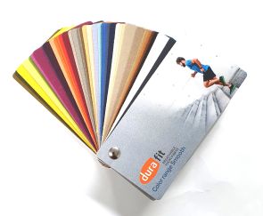 Durafit microfiber 0.8mm, per 25 meter 11,5 cm brred