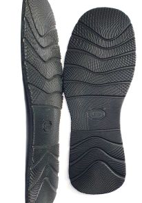 Vibram 4855, plat gumlite onderwerk, verkrijgbaar in zwart en moresco
