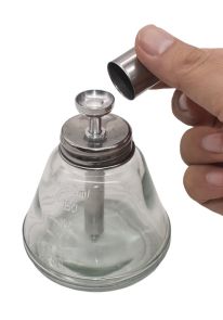 waterdispenser voor mirror gloss op schoenen