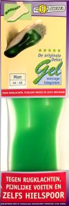Gel massage zolen, groen. staffelkorting vanaf 7 en 12 paar