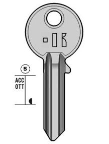 ise2 cilindersleutel (ie2 - 1384 -5 - is3d)