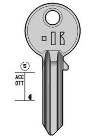 ise5d cilindersleutel (ie6 - 1486l - is8d)