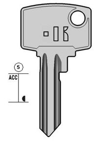 lit4 cilindersleutel (lt4 - 1729 - lit2d)