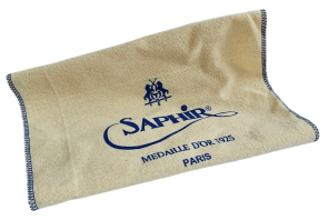 Med.d 'or chamois cotton 32.5x32.5cm (poetsdoek)