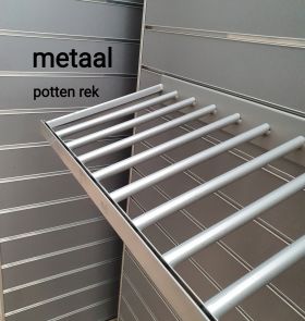 potten rek metaal