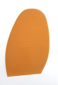 Mirror beschermzolen dames mt.3 heren mt.4 glanzend, dikte 1.3mm, kleur DONKER BEIGE MIELE, minimale afname 5 paar